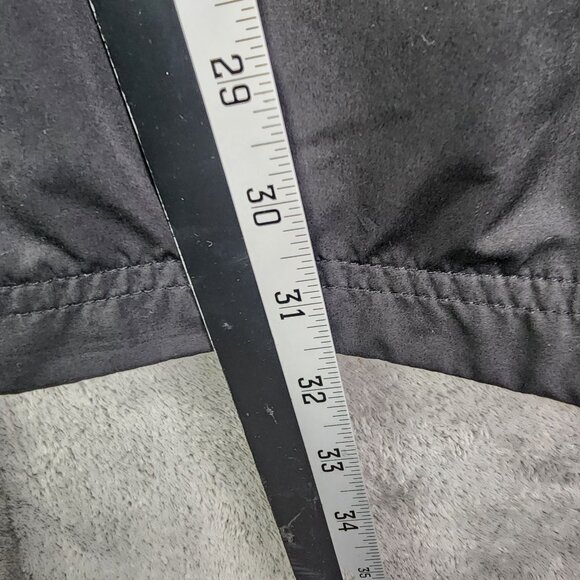 Mens Black Express Relaxed Fit Track Pants Polyester Lining Athletic Size XL - Picture 12 of 14